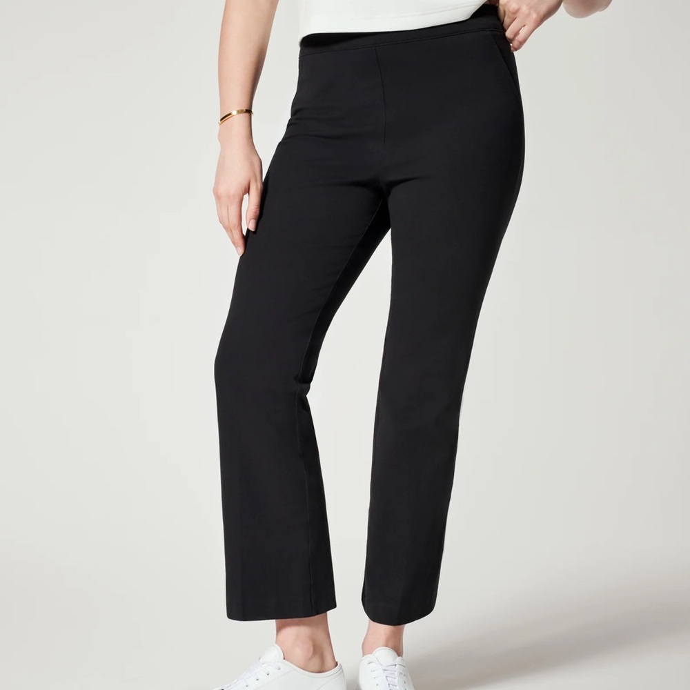SPANX On-the-go kick flare pant, Black, MP NWT